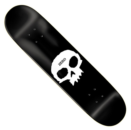 Zero Single Skull Skateboard | D&Q